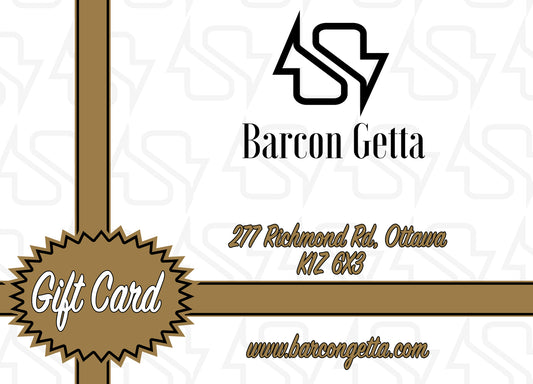 Barcon Getta Digital Gift Card