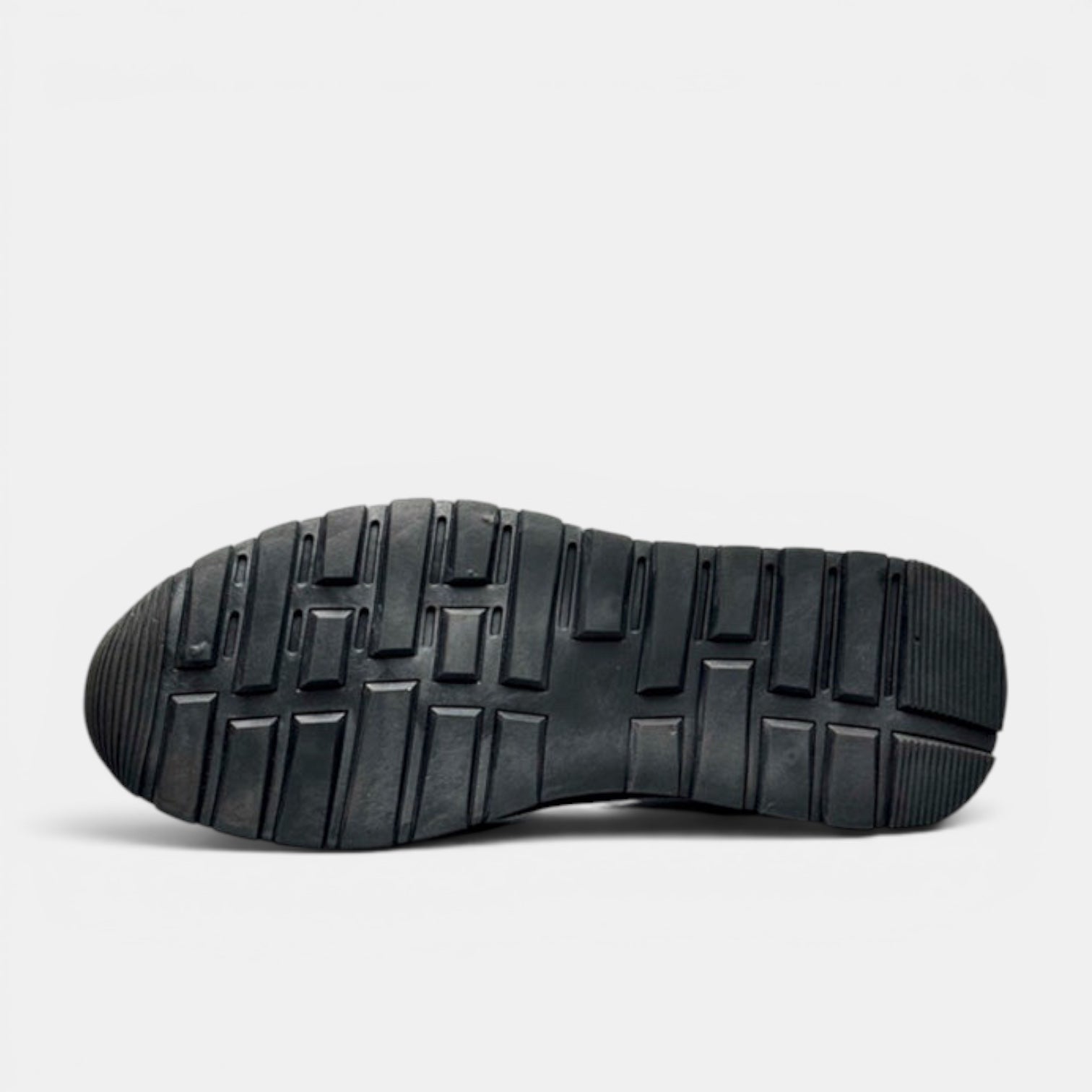 Barcon Getta Inc FREETOWN Casual Leather Sneakers black lug sole detail