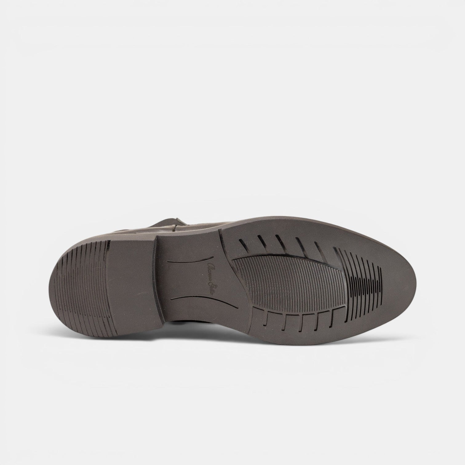 Barcon Getta Inc ACCRA Chelsea Boots, black leather, elastic side panels, durable sole with traction. Minimalist design.